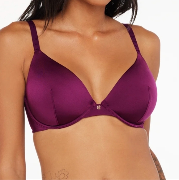 Savage X Fenty Core microfiber Purple Women's Intimate lined underwire Bra 40G - Picture 1 of 8